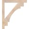 Ekena Millwork Merced Block Smooth Bracket, Douglas Fir, 3 1/2"W x 36"D x 42"H BKT04X36X42MRC05SDF - alternate 3